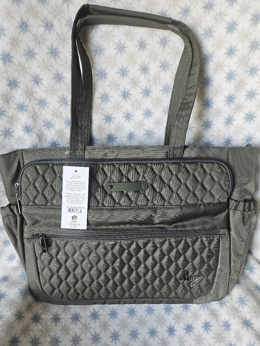 NWT Lug Calypso UltraX In Olive Green With Gorgeous Constellations Lining - Picture 2 of 6
